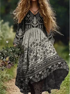 damen-maxi-kleid-boho-a-linie-kleid-urla-schwarz-1
