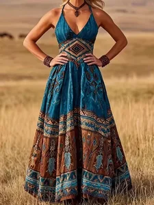 damen-maxikleid-a-linie-kleid-unterkleid-blau-1