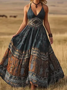 damen-maxikleid-a-linie-kleid-unterkleid-grau-3