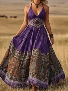 damen-maxikleid-a-linie-kleid-unterkleid-purpur-5