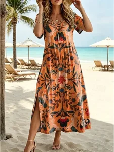 damen-maxikleid-shiftkleid-sommerkleid-t-orange-1