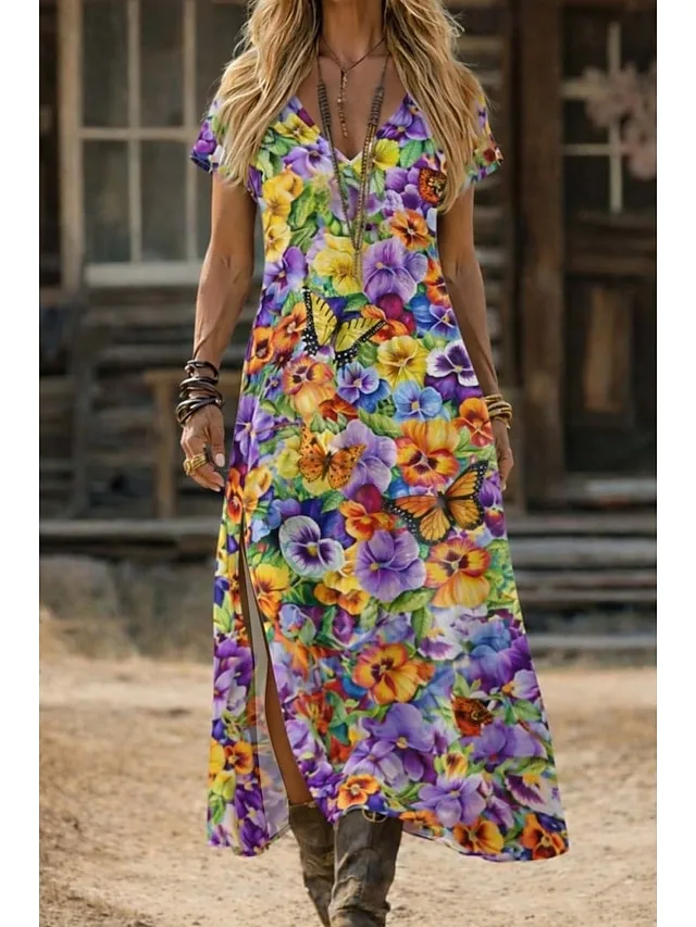damen-maxikleid-sommerkleid-a-linie-klei-regenbogen-2