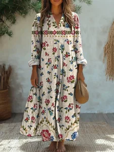 damen-midikleid-sommerkleid-a-linie-klei-beige-3