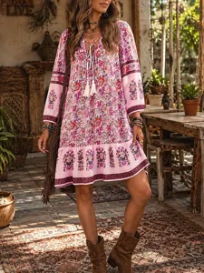 damen-minikleid-a-linie-kleid-lassig-str-rosa-1