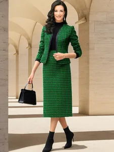 deux-pieces-robe-fourreau-colonne-longue-vert-1