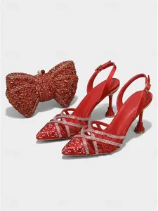 ensemble-chaussures-et-sac-rose-a-strass-rouge-14