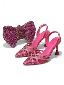 ensemble-chaussures-et-sac-rose-a-strass-rouge-clair-10