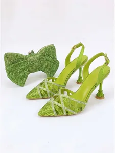 ensemble-chaussures-et-sac-rose-a-strass-vert-clair-17