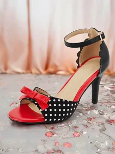 escarpins-a-talons-hauts-vintage-a-pois-noir-rouge-14