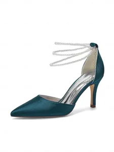 escarpins-argentes-en-satin-a-bout-point-bleu-paon-13
