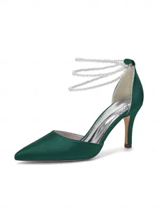 escarpins-argentes-en-satin-a-bout-point-vert-fonce-23