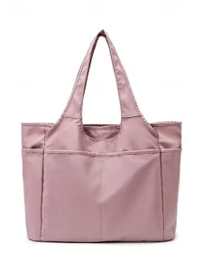 femmes-fourre-tout-sacs-a-epaule-toile-n-rose-8