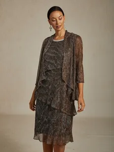 femmes-hauts-de-soiree-plisse-superpose-marron-22