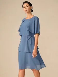 femmes-robe-longueur-genou-robe-de-soire-bleu-1