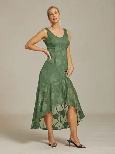 femmes-robe-maxi-robe-a-volants-elegant-vert-schiste-9