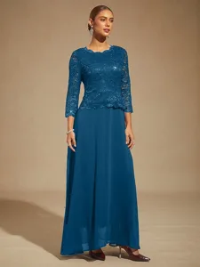 femmes-robe-maxi-robe-en-chiffon-elegant-bleu-paon-1
