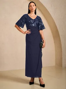femmes-robe-maxi-robe-fourreau-elegant-f-bleu-marine-12