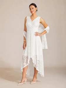 femmes-robe-maxi-robe-trapeze-elegant-qu-blanche-1