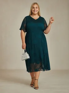 femmes-robe-midi-robe-en-chiffon-robe-tr-vert-1