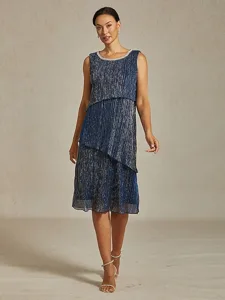 femmes-robe-midi-robe-fourreau-robe-plis-bleu-marine-11
