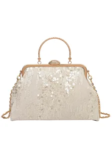 femmes-sac-a-main-pochette-sac-dome-sacs-blanche-2