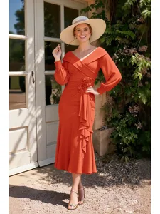 fourreau-colonne-longueur-cheville-robe-orange-corail-1