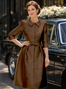 fourreau-colonne-mi-long-robe-de-soiree-marron-14