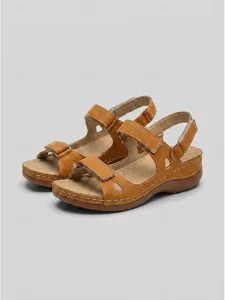 gray-women-s-comfort-sandals-with-cut-ou-yellow-1