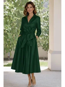 ligne-a-longueur-the-robe-de-derby-robe-vert-fonce-8
