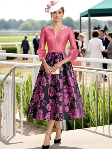 ligne-a-longueur-the-robes-de-cocktail-r-fuchsia-1