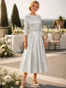 ligne-a-robe-longueur-the-robe-de-soiree-gris-clair-2