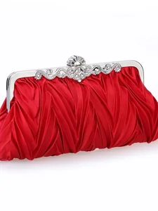 pochette-de-soiree-plissee-en-satin-blan-rouge-9