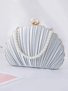 pochette-plissee-pour-femme-avec-anse-en-argent-14