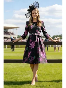 robe-de-fete-a-line-longueur-genou-robe-noir-1