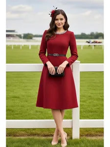 robe-de-fete-longueur-genou-a-line-robe-couleur-rubis-1