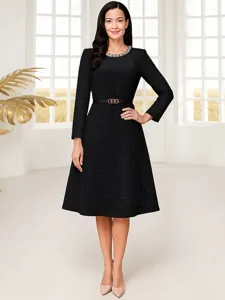 robe-de-fete-longueur-genou-a-line-robe-noir-5