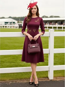 robe-en-a-longueur-genoux-robe-de-bal-ro-rouge-bordeaux-1
