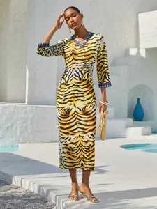 robe-longue-cintree-en-maille-stretch-la-default-5