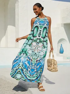 Lässiges Kleid mit Print
