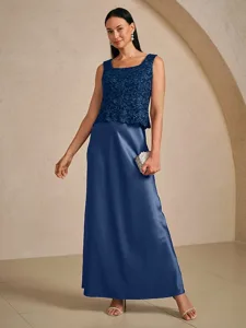 robe-longue-trapeze-pour-femme-en-satin-bleu-marine-1