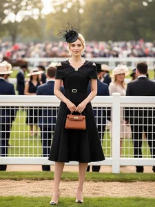 robe-longueur-cheville-genou-a-line-robe-noir-1