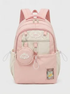 sac-a-dos-pour-femme-en-polyester-colori-rose-claire-10