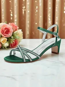 sandales-a-brides-strass-pour-la-mere-de-vert-4
