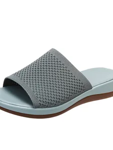 sandales-a-enfiler-en-tricot-vert-pour-f-default-3