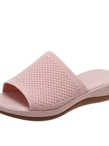 sandales-a-enfiler-en-tricot-vert-pour-f-default-6
