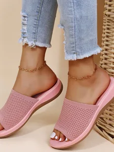 sandales-a-enfiler-en-tricot-vert-pour-f-rose-10