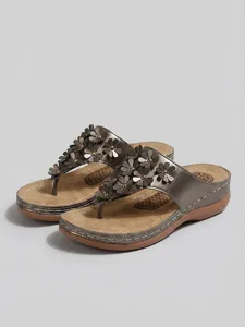 sandales-confortables-dorees-a-fleurs-po-argent-8