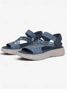 sandales-de-marche-confortables-a-brides-bleu-1