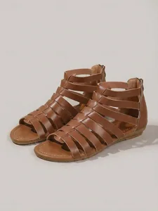 sandales-gladiateur-noires-tressees-pour-brun-fonce-8
