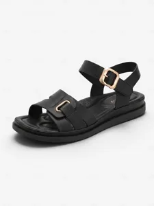 women-s-beige-comfort-flat-sandals-with-black-15